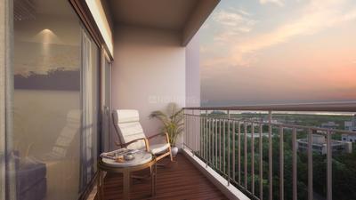 Balcony Image of 1050 Sq.ft 2 BHK Apartment / Flat for sale in Godrej Azure Phase 3, Padur Chennai for Rs. 7400000