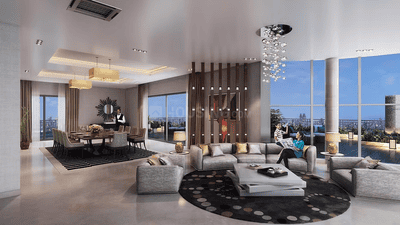 Image of 2187 Sq.ft 3 BHK Apartment / Flat for sale in Runwal Raaya Tower 2, Lower Parel, Mumbai for Rs. 112900000