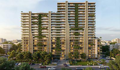 Image of 1047 Sq.ft 3 BHK Apartment / Flat for sale in Evermark The Ethereal, Preet Colony, Zirakpur for Rs. 13890000