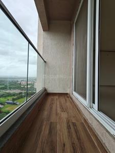 Balcony Image of 1240 Sq.ft 3 BHK Apartment / Flat for rent in Kalwa Thane for Rs. 55000
