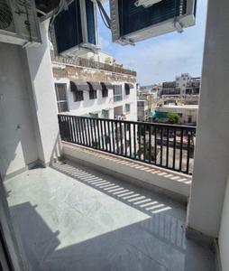 Balcony Image of 550 Sq.ft 1 BHK Apartment / Flat for rent in Ganesham Kings Park, Raja Park Jaipur for Rs. 21000