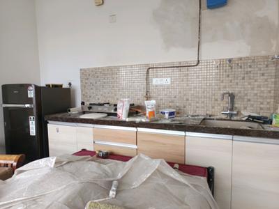 Kitchen Image of 554 Sq.ft 1 BHK Apartment / Flat for rent in Amanora Adreno Towers, Hadapsar Pune for Rs. 29000