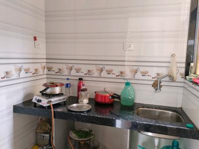 Kitchen Image of 730 Sq.ft 1 BHK Apartment / Flat for sale in Ulwe Navi Mumbai for Rs. 3800000