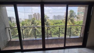 Balcony Image of 1185 Sq.ft 2 BHK Apartment / Flat for rent in Madhav Elegance, Jahangir Pura Surat for Rs. 18000