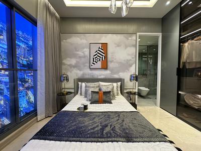 Bedroom Image of 1263 Sq.ft 3 BHK Apartment / Flat for sale in L And T The Gateway, Sewri Mumbai for Rs. 65000000