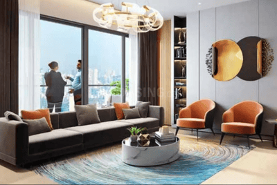 Image of 1745 Sq.ft 3 BHK Apartment / Flat for sale in Thergaon, Pune for Rs. 15000000