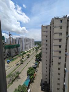 Balcony Image of 650 Sq.ft 2 BHK Apartment / Flat for sale in Shapoorji Pallonji Shukhobrishti, New Town Kolkata for Rs. 3400000