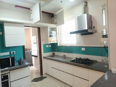 Kitchen Image of 1985 Sq.ft 3 BHK Apartment / Flat for rent in Phoenix One Bangalore West, Rajajinagar Bengaluru for Rs. 200000