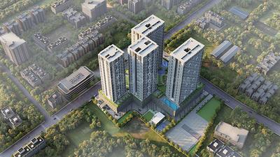 Image of 1097 Sq.ft 2 BHK Apartment / Flat for sale in Holystico Astrana, Hadapsar, Pune for Rs. 9900000
