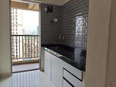 Kitchen Image of 800 Sq.ft 2 BHK Apartment / Flat for sale in Raunak City, Kalyan West Kalyan for Rs. 5000000