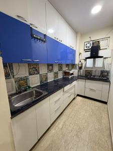Kitchen Image of 1000 Sq.ft 2 BHK Builder Floor for sale in Lajpat Nagar New Delhi for Rs. 19800000