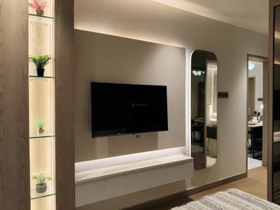 Bedroom Image of 560 Sq.ft 2 BHK Apartment / Flat for sale in Natasha Atlantis, Vikhroli East Mumbai for Rs. 13000000