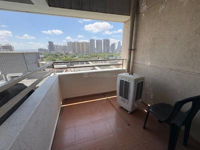 Balcony Image of 700 Sq.ft 1 BHK Apartment / Flat for rent in Sancheti Belcastel, Mundhwa Pune for Rs. 26500