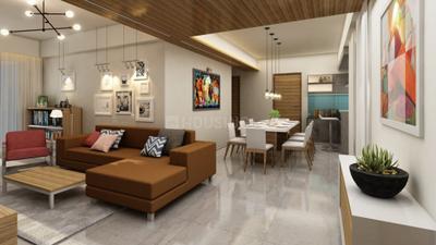 Hall Image of 1076 Sq.ft 3 BHK Apartment / Flat for sale in City One SkyVe, Kiwale Pune for Rs. 8800000