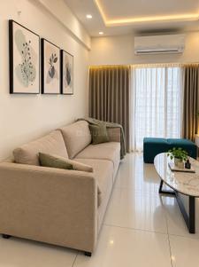 Hall Image of 1500 Sq.ft 3 BHK Apartment / Flat for rent in Adani Amogha, Shantigram Ahmedabad for Rs. 60000