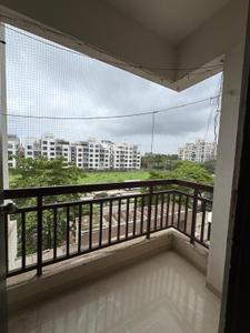 Balcony Image of 1150 Sq.ft 3 BHK Apartment / Flat for rent in Sunpharma Road Vadodara for Rs. 18000