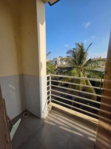 Balcony Image of 550 Sq.ft 1 BHK Independent House for rent in Singasandra Bengaluru for Rs. 22500