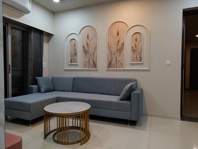 Living Room Image of 1214 Sq.ft 2 BHK Apartment / Flat for rent in Shantigram Ahmedabad for Rs. 37990