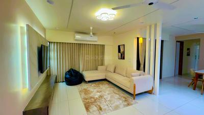 Hall Image of 2358 Sq.ft 3 BHK Apartment / Flat for rent in Shivalik Green View, Shantigram Ahmedabad for Rs. 95000
