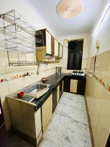 Kitchen Image of 1250 Sq.ft 1.5 BHK Apartment / Flat for rent in Uttam Nagar New Delhi for Rs. 15000