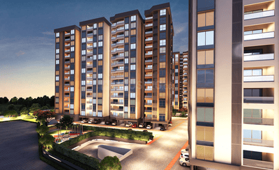 Image of 1300 Sq.ft 2.5 BHK Apartment / Flat for rent in Nagpur Integrated First City Project, Mihan, Nagpur for Rs. 30000