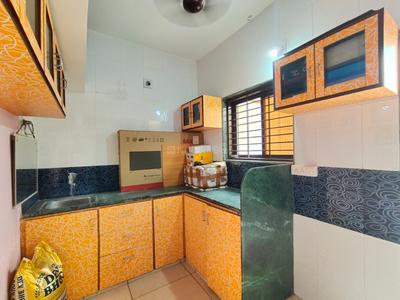 Kitchen Image of 650 Sq.ft 1 BHK Apartment / Flat for sale in Saiyed Vasna Vadodara for Rs. 2500000