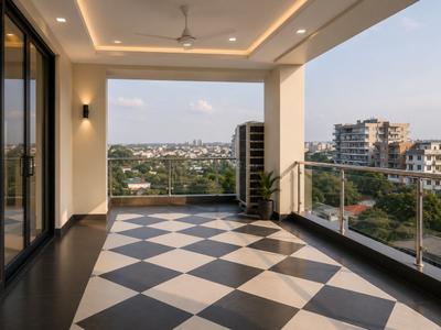 Balcony Image of 5200 Sq.ft 4.5 BHK Apartment / Flat for sale in Dalanwala Dehradun for Rs. 67600000