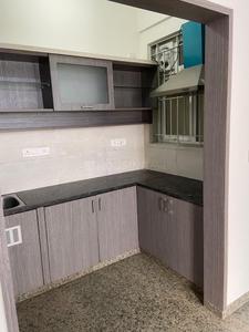 Kitchen Image of 600 Sq.ft 1 BHK Apartment / Flat for rent in Brookefield Bengaluru for Rs. 30000
