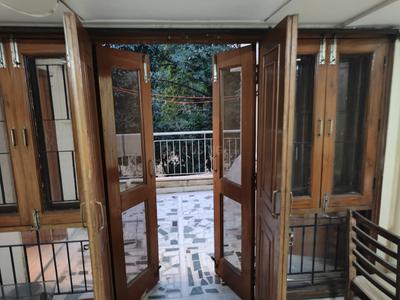 Balcony Image of 1800 Sq.ft 3 BHK Apartment / Flat for rent in Gangotri Enclave , Alaknanda New Delhi for Rs. 75000