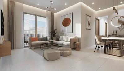 Hall Image of 973 Sq.ft 2 BHK Apartment / Flat for sale in Kumar Purab A3 Building, Magarpatta City Pune for Rs. 8500000