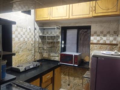 Kitchen Image of 670 Sq.ft 1 BHK Apartment / Flat for rent in Vashi Navi Mumbai for Rs. 40000
