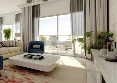 Hall Image of 1326 Sq.ft 2 BHK Apartment / Flat for sale in Godrej Eternal Palms, Sanpada Navi Mumbai for Rs. 32400000