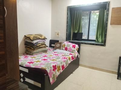 Bedroom Image of 950 Sq.ft 2 BHK Apartment / Flat for rent in Kalash Udhyan Complex, Kopar Khairane Navi Mumbai for Rs. 50000