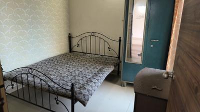 Bedroom Image of 980 Sq.ft 1.5 BHK Apartment / Flat for rent in Gajra Bhoomi Gardenia, Kalamboli Navi Mumbai for Rs. 28000