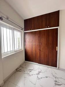 Bedroom Image of 610 Sq.ft 1 BHK Builder Floor for rent in HSR Layout Bengaluru for Rs. 32000