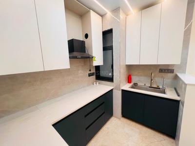 Kitchen Image of 700 Sq.ft 1 BHK Builder Floor for rent in DDA Akshardham Apartments, Sector 19 Dwarka New Delhi for Rs. 29000