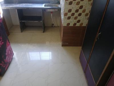 Kitchen Image of 600 Sq.ft 1 BHK Apartment / Flat for rent in New Town Kolkata for Rs. 6500
