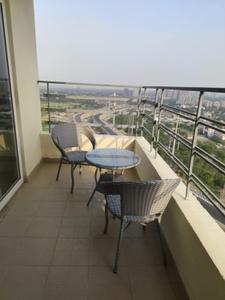 Balcony Image of 435 Sq.ft 1 RK Apartment / Flat for rent in Paramount Golfforeste Oak &amp; Pine, Surajpur Greater Noida for Rs. 16500