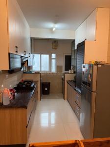 Kitchen Image of 1550 Sq.ft 3 BHK Apartment / Flat for rent in L And T Raintree Boulevard, Sahakara Nagar Bengaluru for Rs. 70000