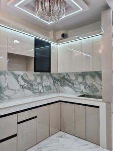 Kitchen Image of 810 Sq.ft 3 BHK Apartment / Flat for sale in Dwarka Mor New Delhi for Rs. 5431200
