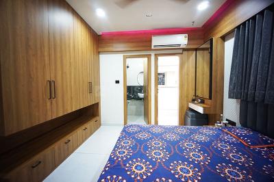 Bedroom Image of 2025 Sq.ft 3 BHK Apartment / Flat for sale in Nikol Ahmedabad for Rs. 9900000