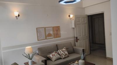 Living Room Image of 1250 Sq.ft 2 BHK Apartment / Flat for rent in Ajnara Gen X, Crossings Republik Ghaziabad for Rs. 24000