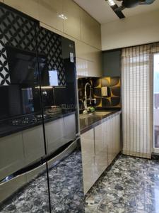 Kitchen Image of 791 Sq.ft 3 BHK Apartment / Flat for sale in Rosa Gardenia, Kasarvadavali Thane for Rs. 12500000