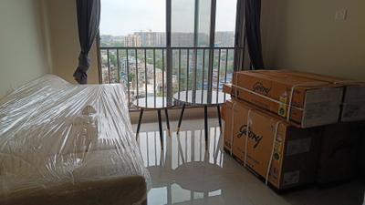 Living Room Image of 510 Sq.ft 1 BHK Apartment / Flat for rent in Veena Synergy, Andheri East Mumbai for Rs. 57000