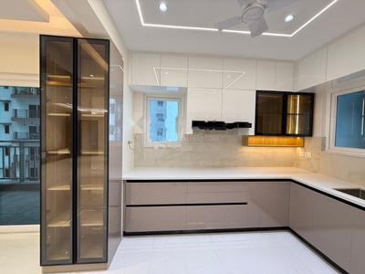 Kitchen Image of 2363 Sq.ft 3 BHK Apartment / Flat for rent in Aparna Sarovar Zicon, Serilingampally Hyderabad for Rs. 60000