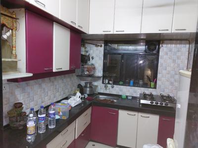 Kitchen Image of 800 Sq.ft 2 BHK Apartment / Flat for rent in Mulund West Mumbai for Rs. 34000