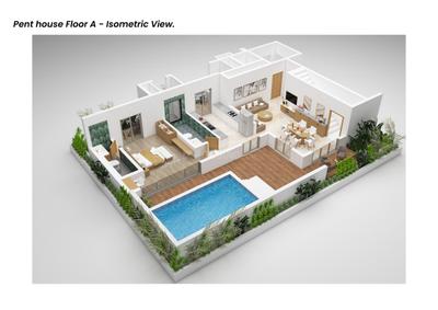 Image of 2981 Sq.ft 3 BHK Penthouse for sale in Verem, Goa for Rs. 47000000