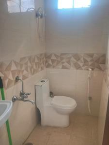 Common Bathroom Image of 850 Sq.ft 2 BHK Apartment / Flat for sale in New Malakpet Hyderabad for Rs. 3800000