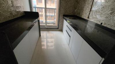 Kitchen Image of 750 Sq.ft 2 BHK Apartment / Flat for rent in Raunak Residency, Thane West Thane for Rs. 36000