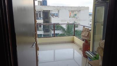Balcony Image of 1600 Sq.ft 3 BHK Apartment / Flat for rent in H N S S Prime, Silicon City Indore for Rs. 20000